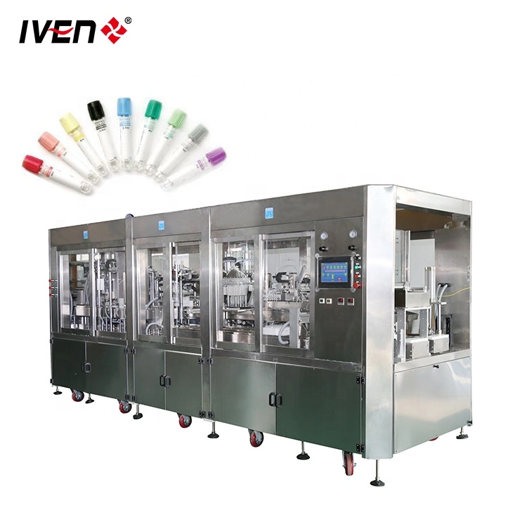 Disposable Pet Blood Tube Vacuum Blood Collection Tube Assembly Machine